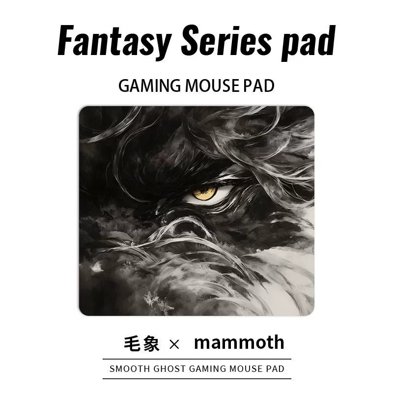 Креативный стеклянный игровой коврик для мыши Cool Beast Eye с рисунком — гладкая поверхность толщиной 3,2 мм для FPS eSports, идеальный игровой подарок для мужчин