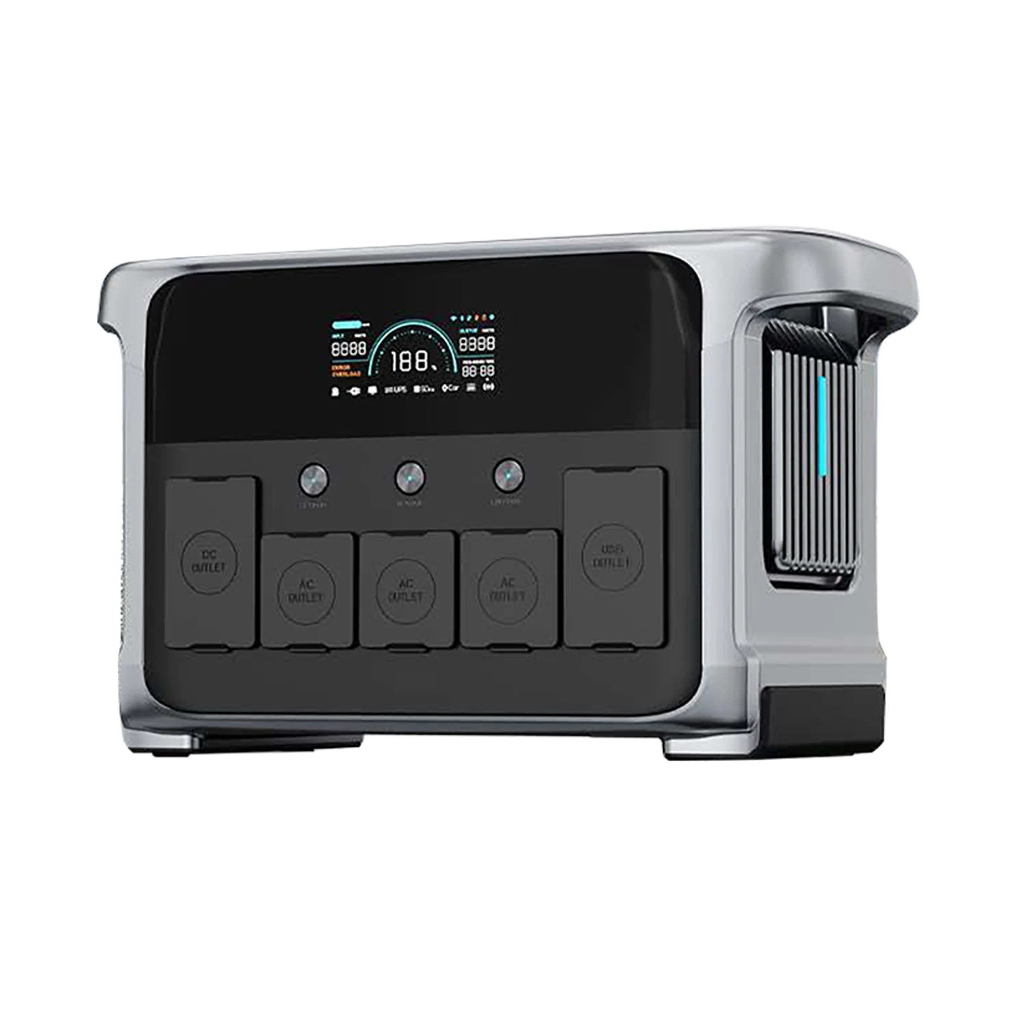 

1152WH LiFePO4 Battery Backup Emergency Portable Power Station For Residential Energy Storage System(ESS)