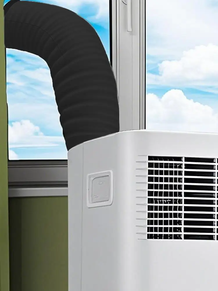 

Portable AC Hose Insulation Foldable AC Hose Cover Energy Saving Insulated Exhaust Sleeve Accessories for Indoor Outdoor Home