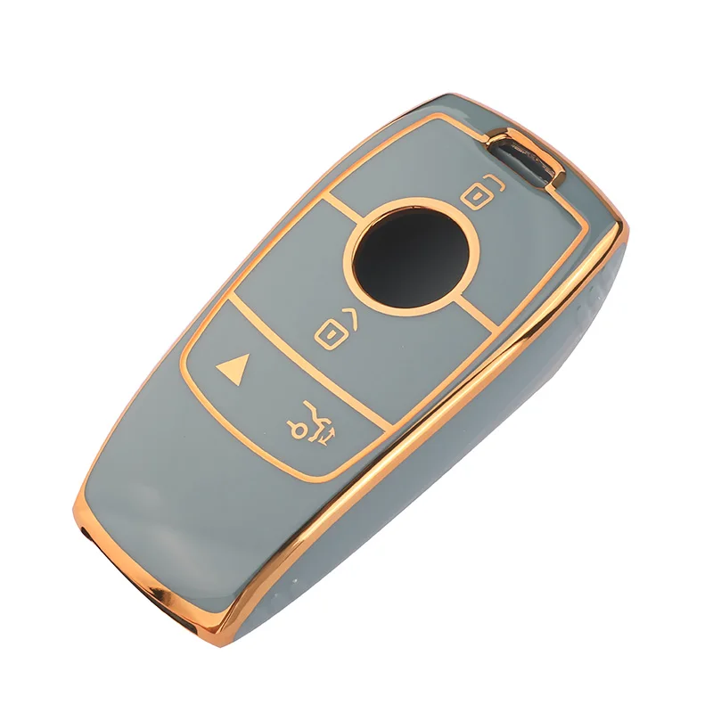 Jingyuqin Fernbedienung Tpu Auto Schlüssel Fall Abdeckung Für Mercedes Benz AMG 2016 2017 E Klasse W213 E200L E260 E300L E320L Smart Schlüssel
