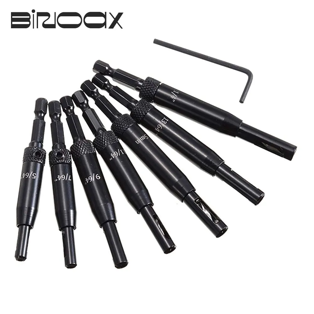 مجموعة مثقاب مركزي أوتوماتيكي ، مركز ذاتي ، مدفع مفصلي ، طيار أساسي ، مثقاب ثقب ، أداة نجارة ، بديل لباب الخزانة #1