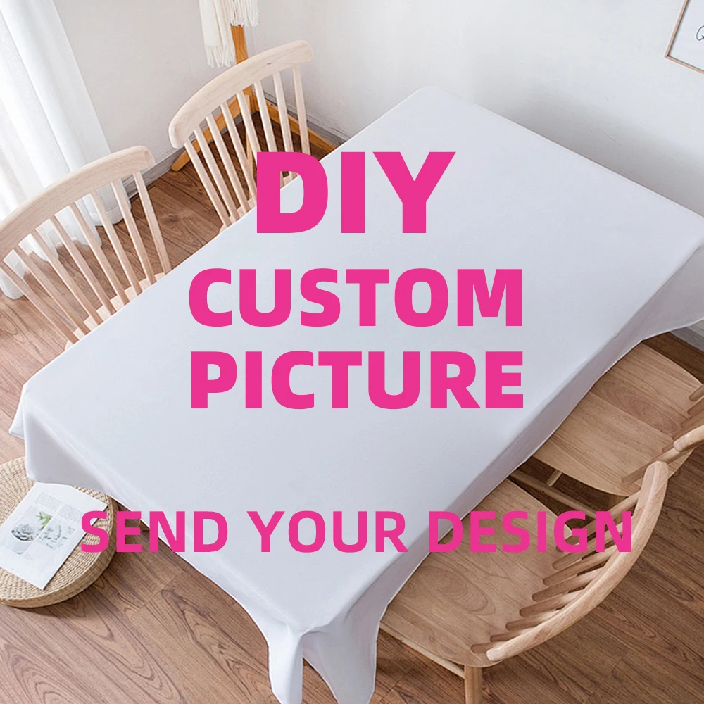 Personalized Customized Logo Table Cloth Exhibition Activity Table Birthday, Wedding Anniversary, Trade Fair Cloak