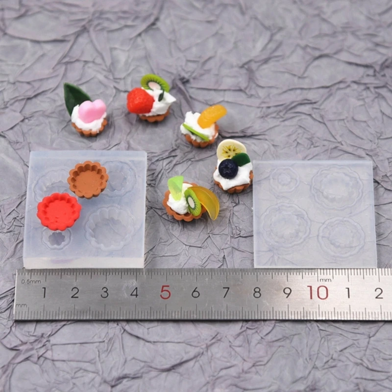 

Silicone Resin Mold DIY Mini Fruit Dessert Molds Table Decorations Simulated Mold Crafts Handmade Ornaments