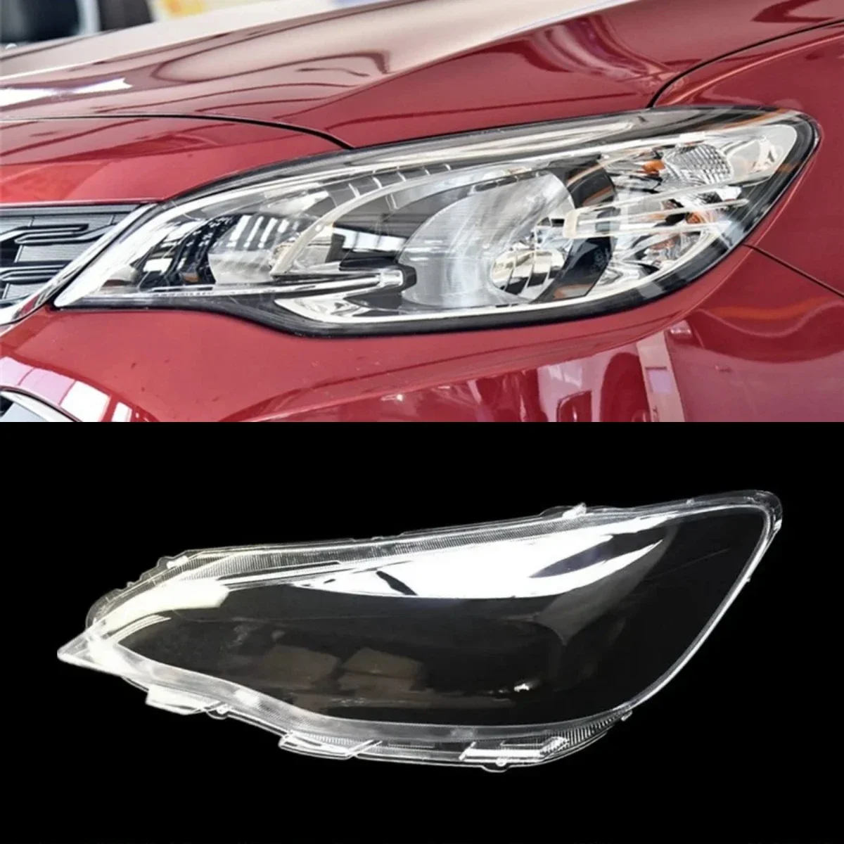 

For Chevrolet Cavalier Headlamp Cover Transparent Headlight Shell Lens Plexiglass Replace Original Lampshade 2016 2017 2018 2019