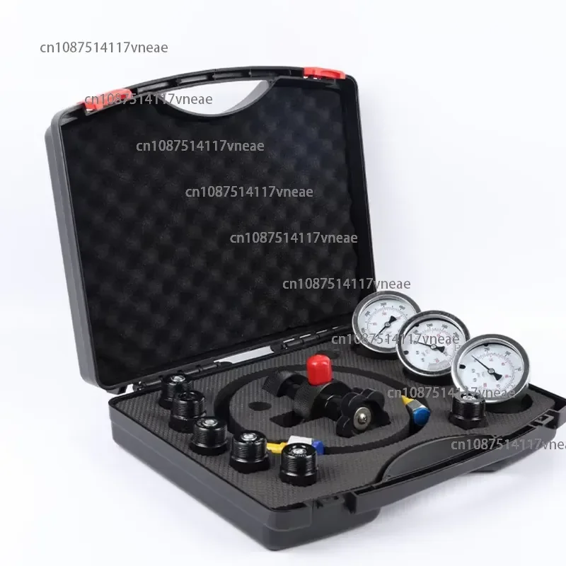Hydraulic Pressure Test Kit and Pressure Gauge Set Model 1810 for Construction Machinery Made in China  X
