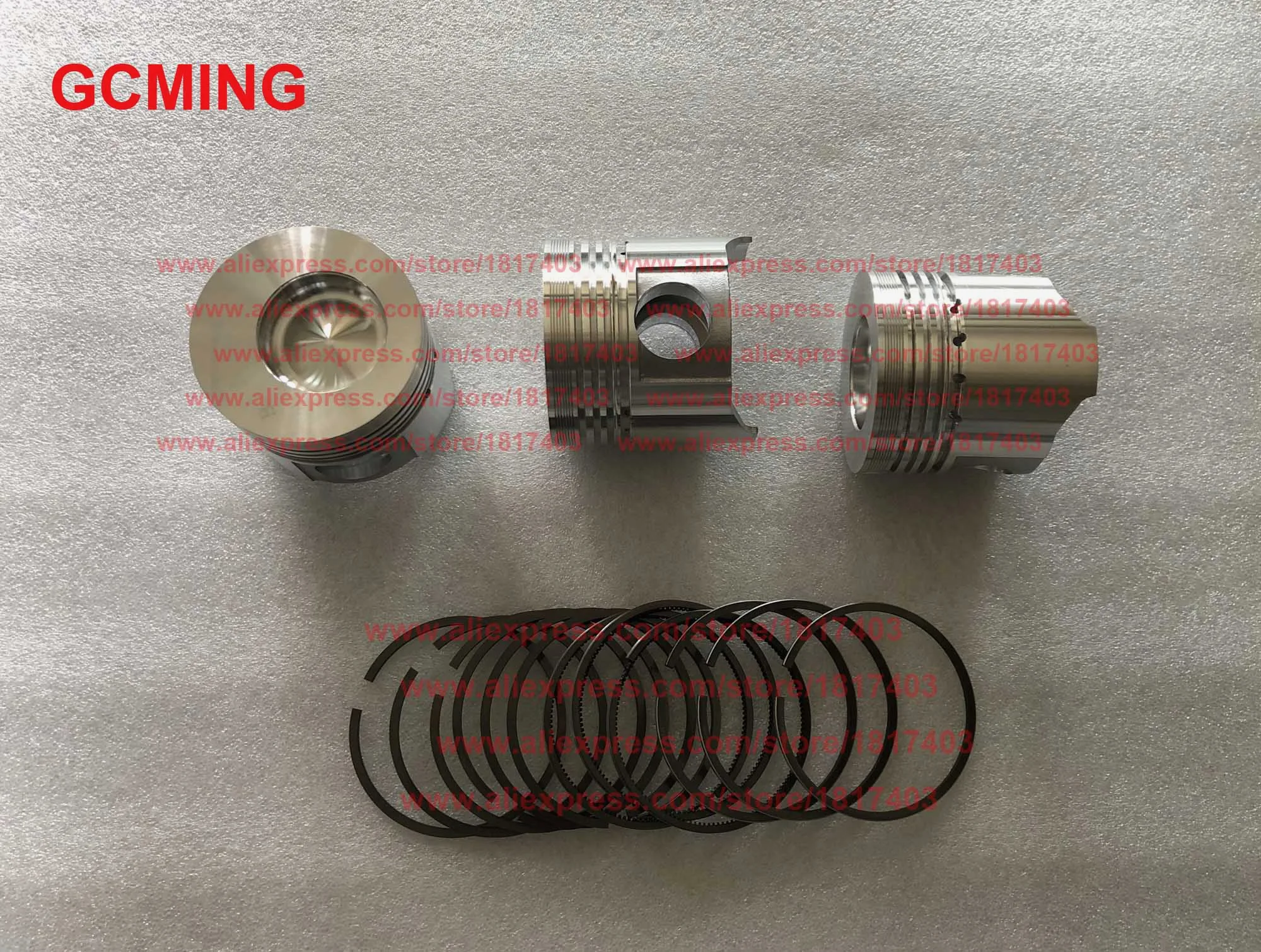 Yangdong YD380D (Direct Injection) Piston + Piston Ring , Yangdong YD480D / YD380 Engine Parts