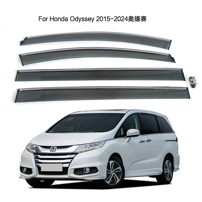 

Suitable for Honda 2015-2024 Odyssey rain shield injection molded rain shield window rainproof eyebrow rain shield Odyssey