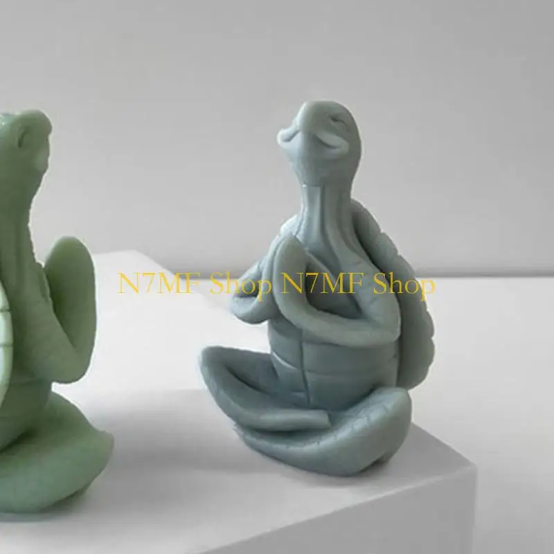 

N7MF Silicone Crafts Moulds Silicone Soap Molds Meditation Moulds