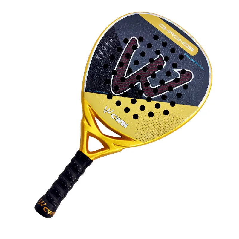 

Professional 5026 Kevlar Carbon Fiber Beach Tennis Racket, High Performance Paddle