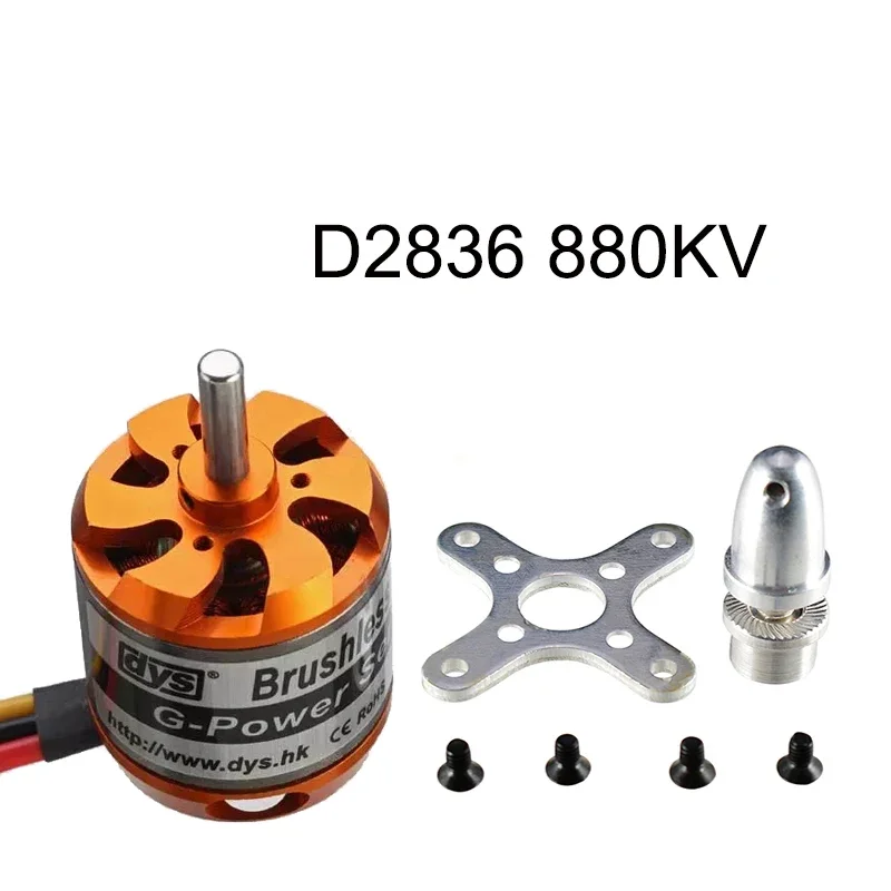 DYS Aeromodel 2225 2822 2212 2826 2830 2836 3530 3536 3542 3548 Borstelloze motor voor RC Multicopters Vliegtuig Vaste vleugelvliegtuigen