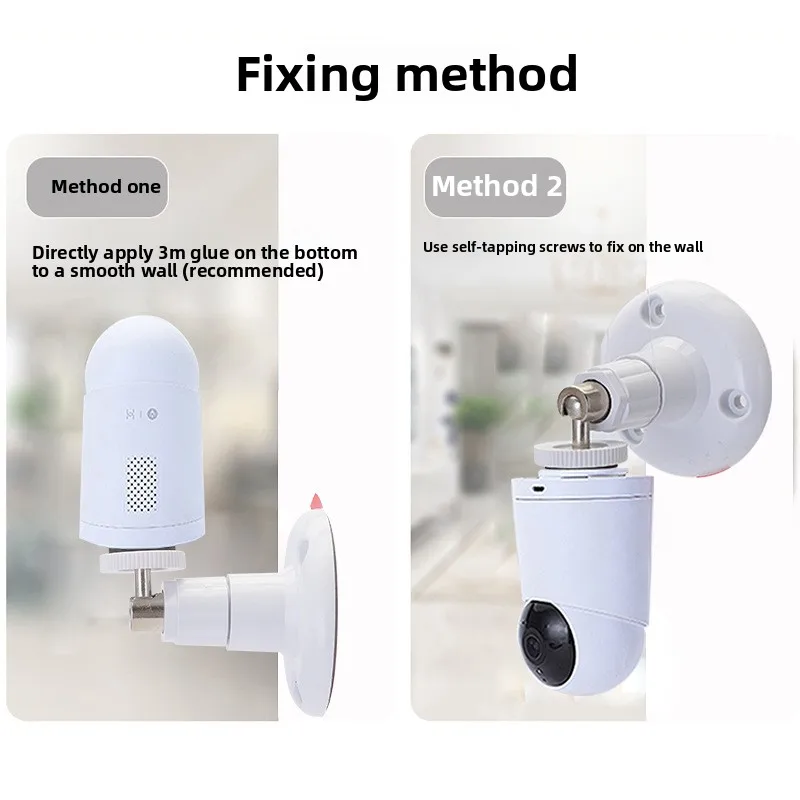 1Pcs Security Monitor Camera Wall Mount Adjustable Indoor Outdoor for Arlo Pro Camera CCTV Accessorie 65mm camera holder