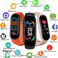 M9 Smart Watch Men Women Fitness Smart Bracelet Sports Band Heart Rate Blood Pressure Monitor Waterproof Multi-function Watches