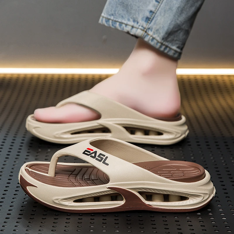 Summer Men Slippers Non Slip EVA Flip Flops Lightweight Home Sandals Soft High Quality Slides Fashion Outdoor Beach Bathroom