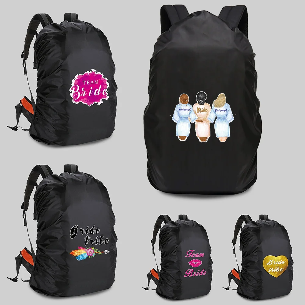 

Чехол для рюкзака от дождя 20-70 л, водонепроницаемый, для кемпинга, походов, альпинизма, портативный, ультралегкий, с принтом Bride
