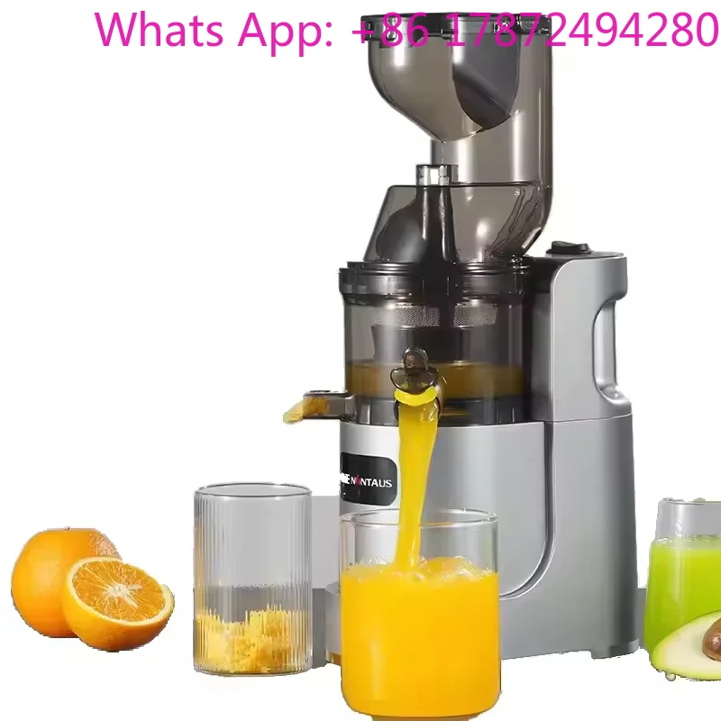 Fruit and Vegetable Pure Juicer Plastic Juicer Bottle Container Kitchen Cold Press Food Machine