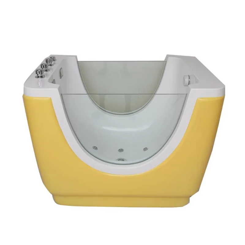 Freestanding Baby Spa Short Bath Children's Spa Bath