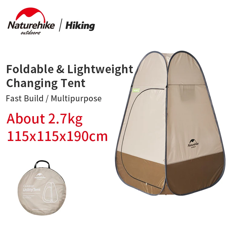 

Naturehike Pop Up Tent Shower Tent Fitting Room Mobile Toilet Ultralight Folding Tent for Outdoor Beach Changing Bathing Fishing