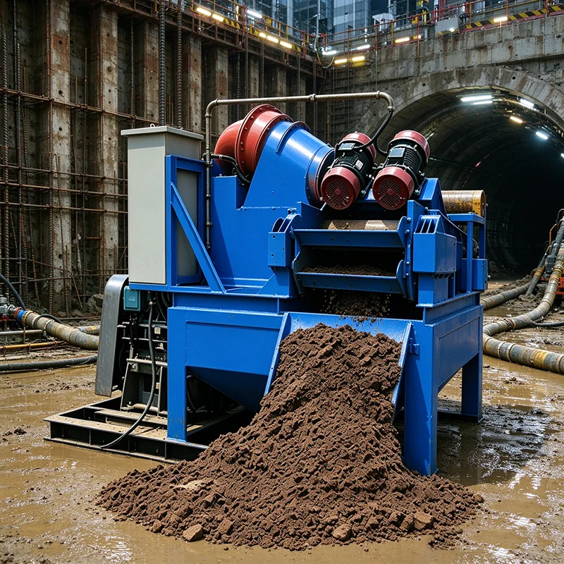 High Capacity 100-300t/h Slurry Desander Hydrocyclone/Desilter Mud Cleaner Sand Separator