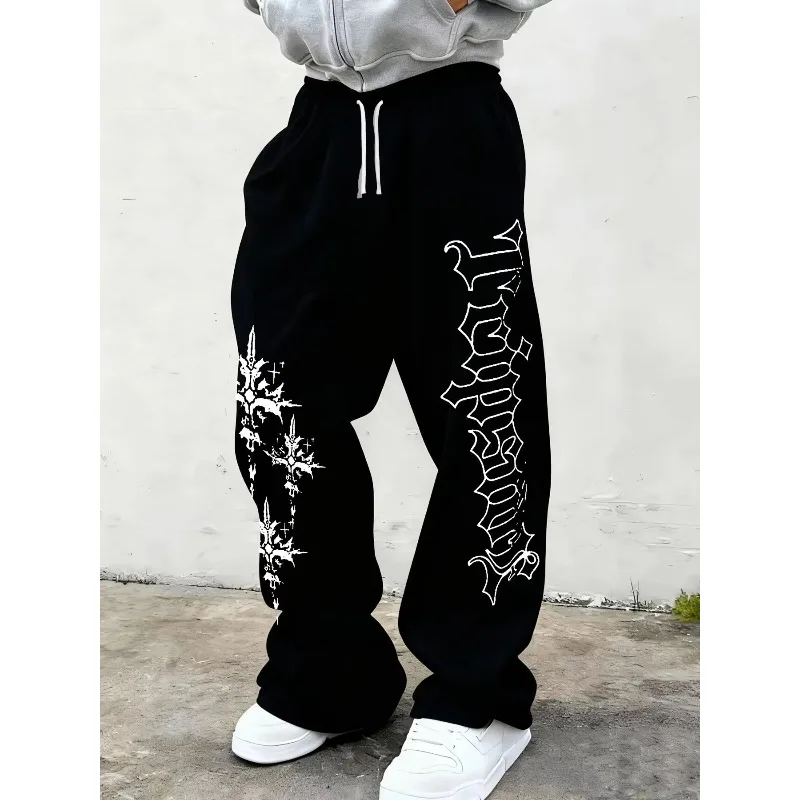 2026 Trendy Men's Women‘s Kids Versatile Solid Color Drawstring Loose Casual Sports Trousers New Suitable for Streetwear Pants
