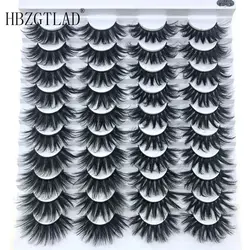 HBZGTLAD New 20 Pairs False Lashes 3D Mink Lashes Fluffy Dramatic Thick Volume Eyelashes Natural Lashes Fake Lashes Makeup