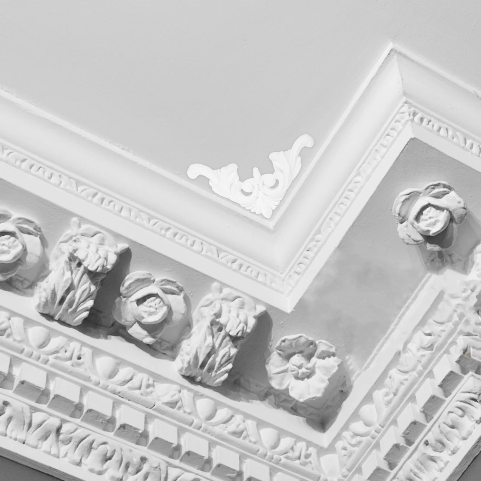 

Неокрашенная потолочная медальонная накладка в европейском стиле, декоративная потолочная пластина для дверей, стен, проектов DIY, мебельных элементов, наклеек для декора.