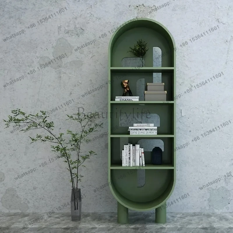 

LXBookcase display cabinet Nordic simple small apartment storage cabinet bookshelf storage custom designerSSS
