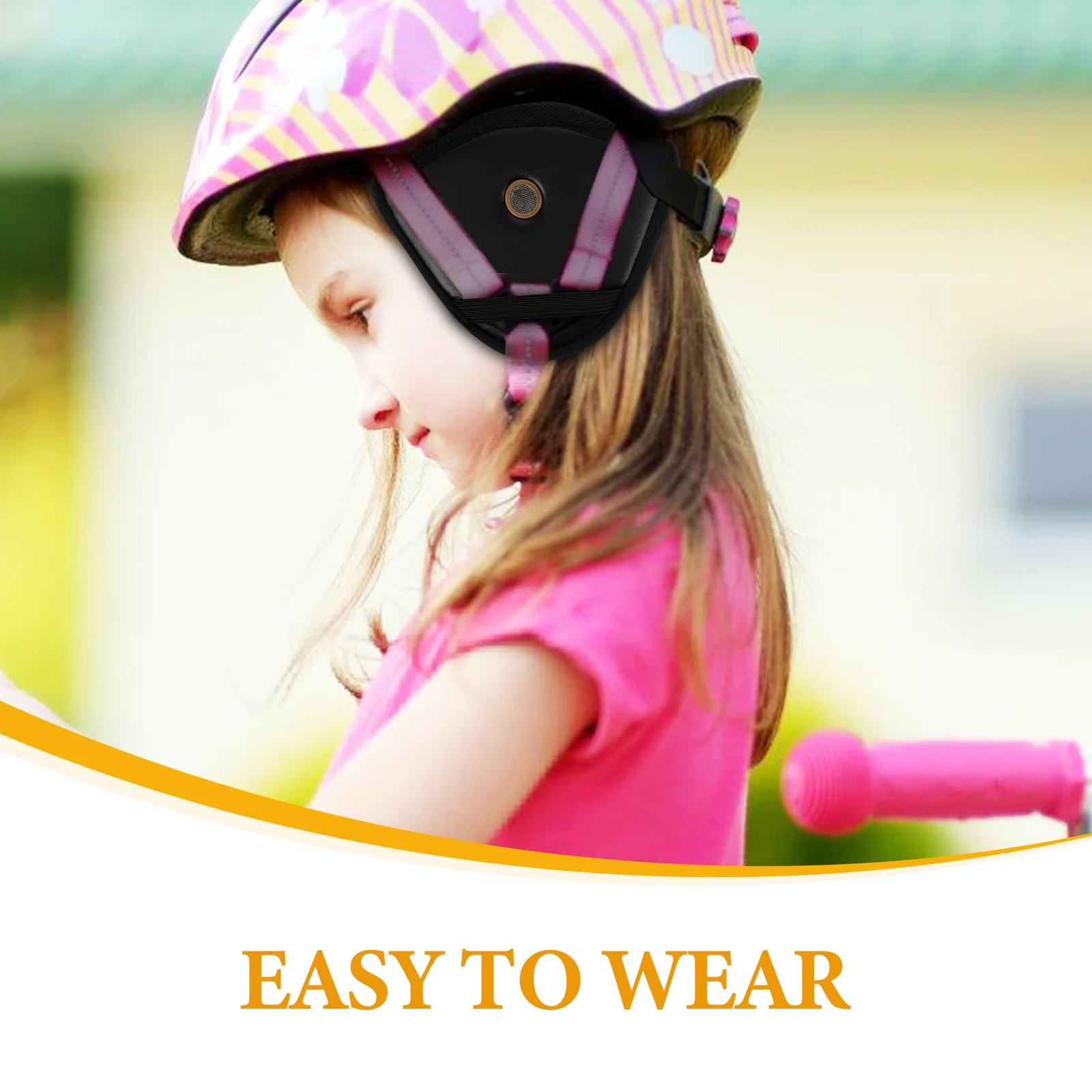 

1 Pair Pads Cotton Ear Protection Pads For Motorcycle Windproof Lightweight Detachable Ear Covers For