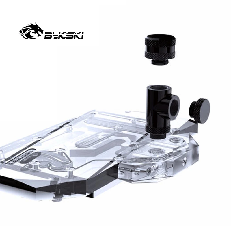 

Bykski 3-Way Rotary T-Spilter Fitting/G1/4'' Male Female Multi-Way Connector Adapter PC Water Cooler Accessories/CC-TE3DTSO-X-V2
