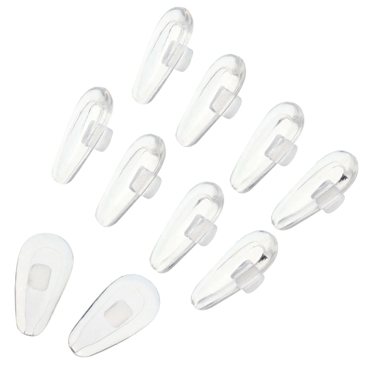 

Nose Pads Silicone Eyeglasses Anti Slip Comfort Flexible Air Cushion Soft Pure Non Yellowing Hypoallergenic for Labor