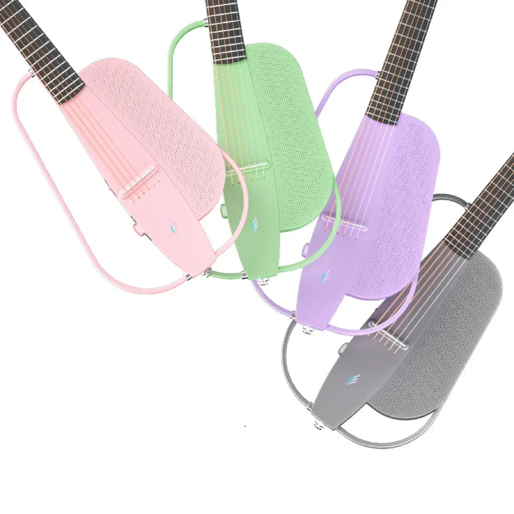 

Электрогитара Enya NEXG SE 38 дюймов, 2026 года, из углеродного волокна, бесшумная, с быстросъемной конструкцией, умная аудиосистема, для путешествий, балладная гитара