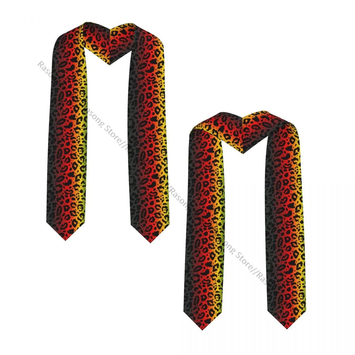 Graduation Stole for Academic Commencement Unisex Cheetah African Print Adult Choir Stole Adult Honor Shawl