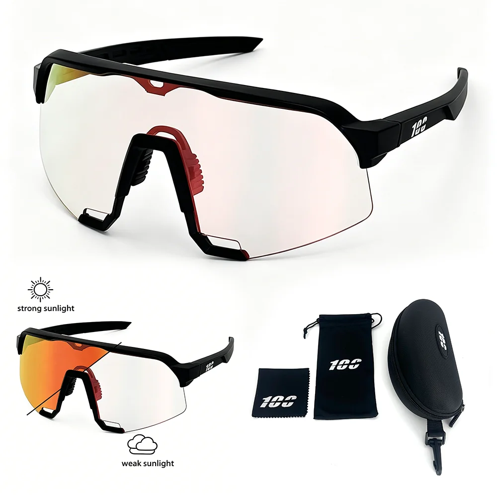 

Cycling Sunglasses UV400 TR90 Sports Bicycle Glasses MTB Mountain Bike Fishing Hiking Riding Eyewear for Men Women HD Goggles
