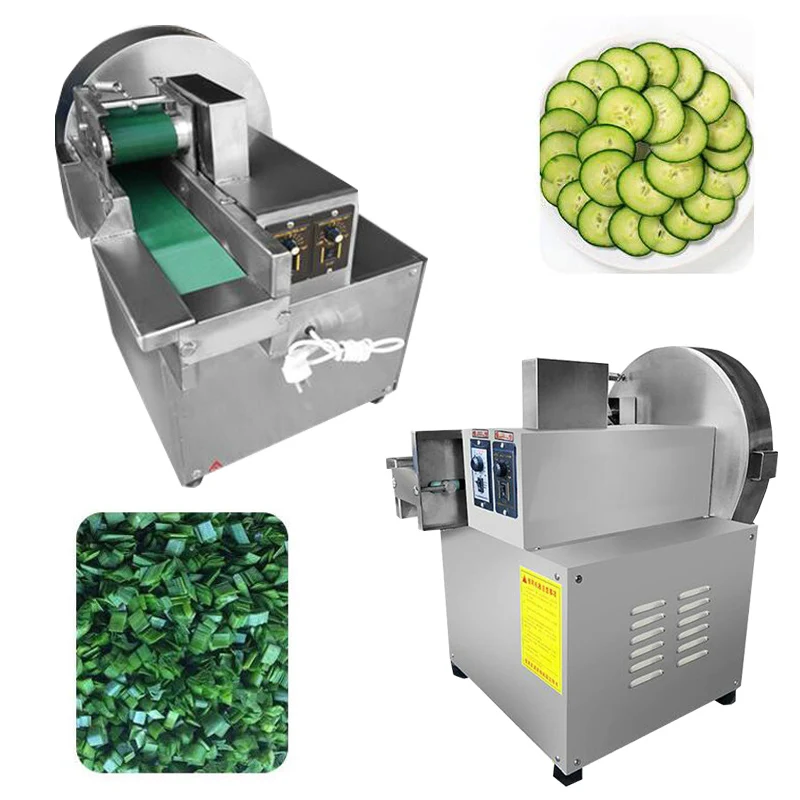 

Electric Vegetable Cutting Machine Cutter Slicer Cabbage Chilli Potato Onion Slice Strip Dice Cutting