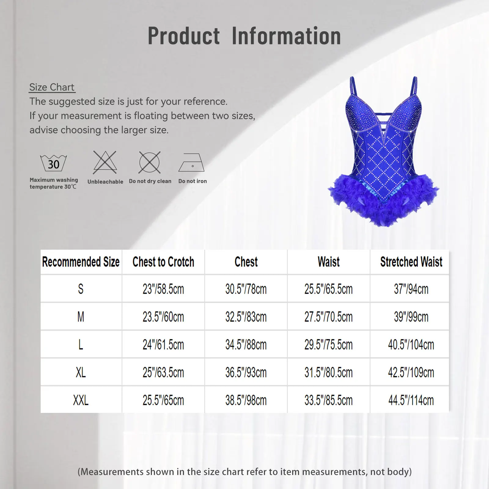 Women Feather Latin Dance Leotard V-Neck Keyhole Back Tango Rumba Cha Cha Dance Bodysuit Rhinestone Ballet Skating Dance Costume