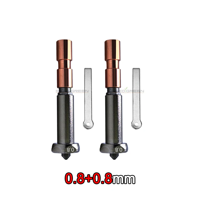 Neu verbesserte Düse für Anycubic Kobra 3 Max. Kehle Kobra 3 Max Combo Düse 0,4 mm 0,6 mm 0,8 mm schnelle Erwärmung