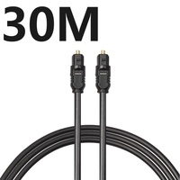 1m 3 m 5m 10m 15m 20m 30m Digital Fiber Optical Optic Audio Cable SPDIF MD DVD TosLink Gold Plated Lead Cord Connect to DVD CD