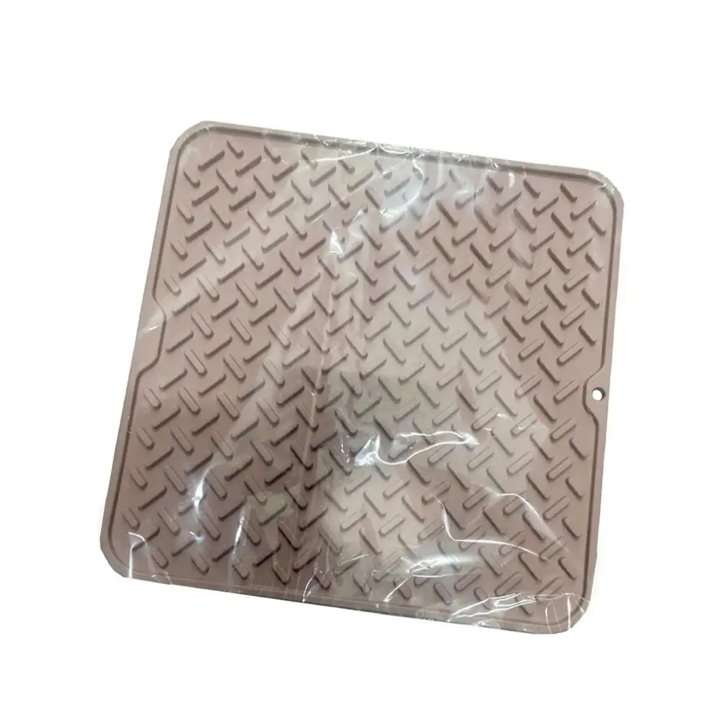 Draining Mat, Sink Mat, Sink Protection Mat, Thermal Insulation Pad for Cupboard, Kitchen Counter, Table Top