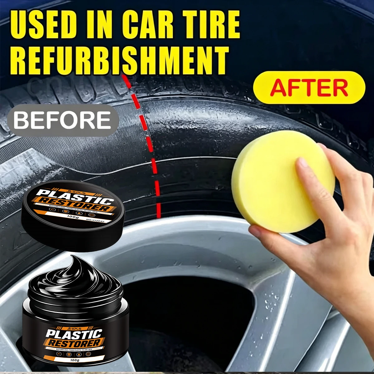Creme Restaurador de Plástico  - Trim Restorer Plastic avaliação e preço