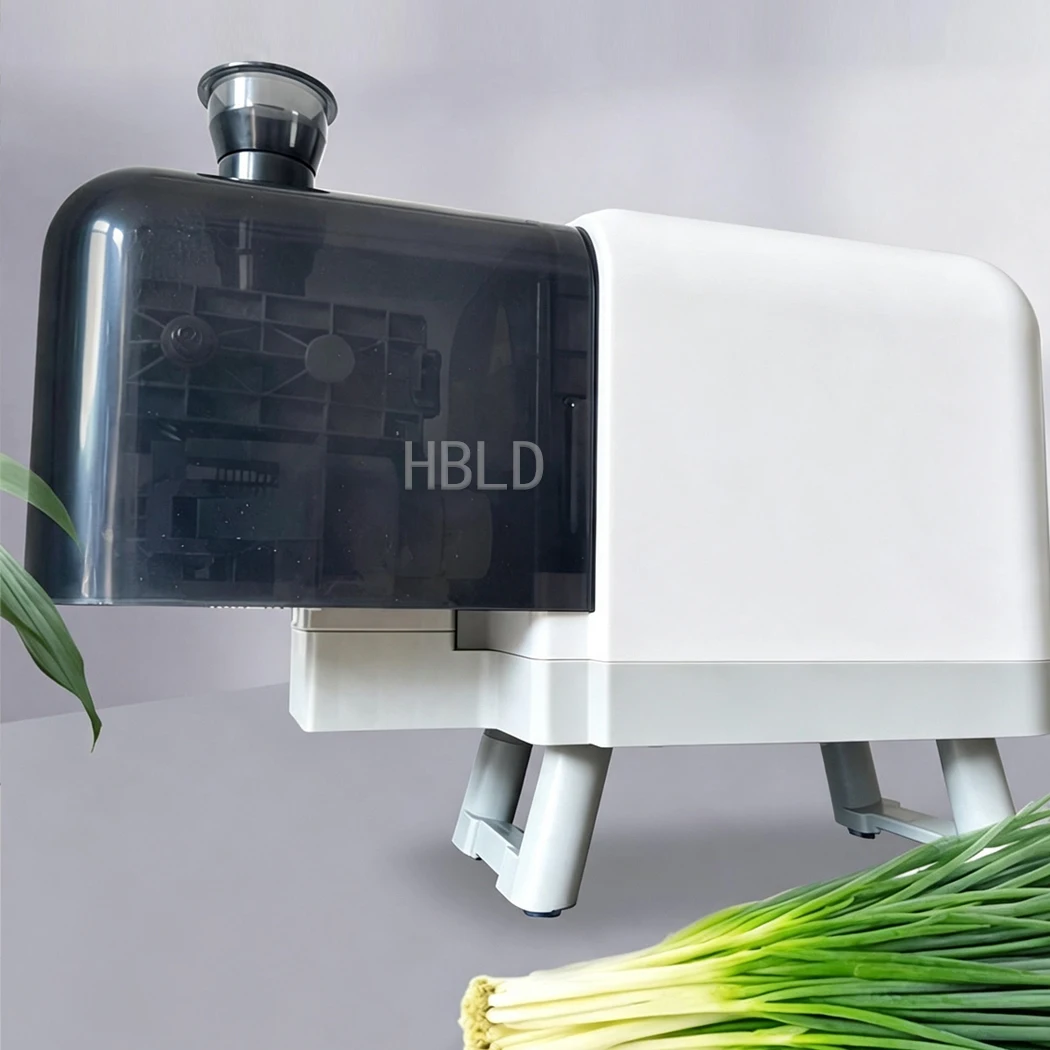 Restaurant Green Onion Shred Machine 320W High Speed Electric Scallion Slicer Vegetable Processing Machine