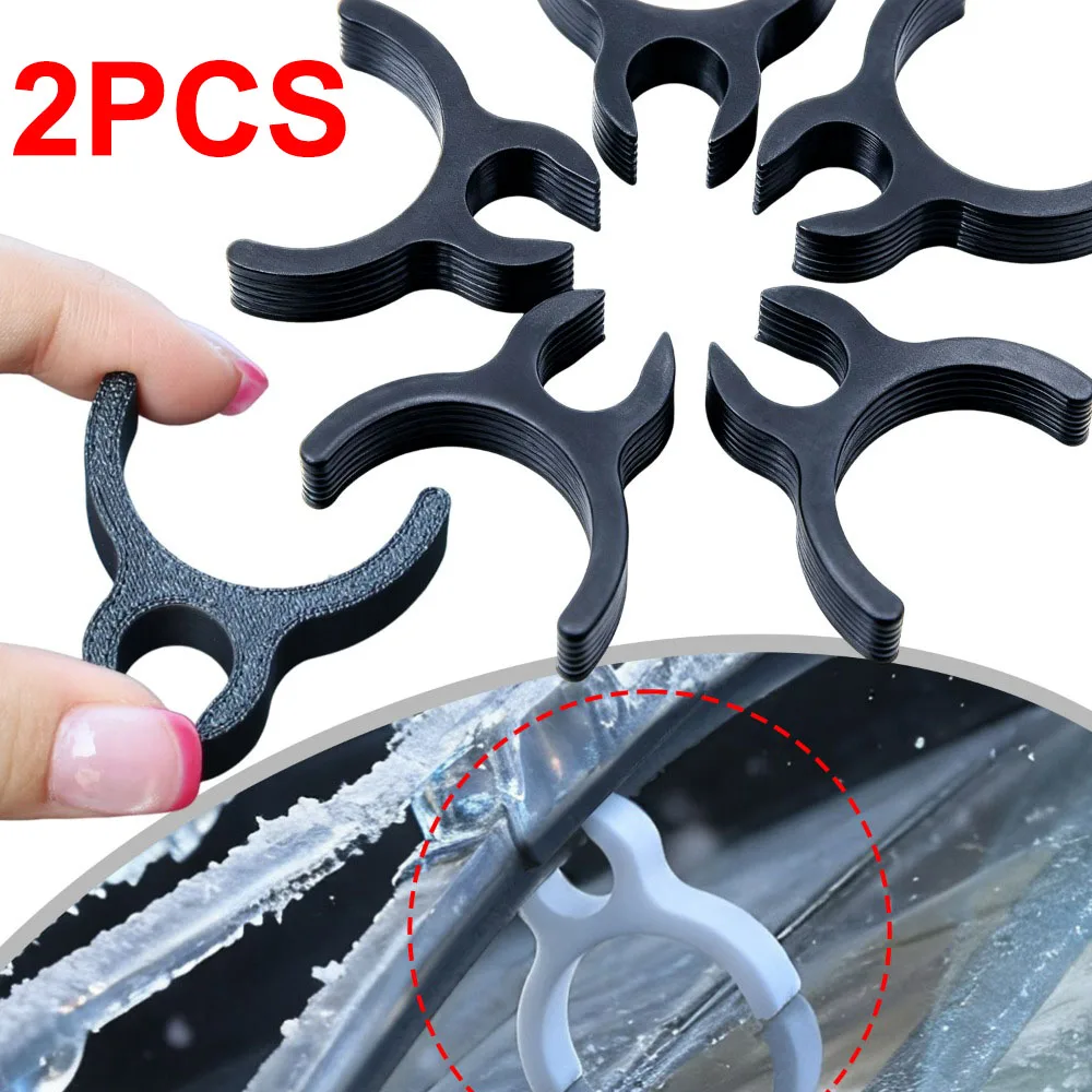 

2 шт./компл., подставка для щетки стеклоочистителя, держатель подъемника, антифриз, зимние автомобильные принадлежности, защита от снега и льда, универсальный сепаратор стеклоочистителя лобового стекла