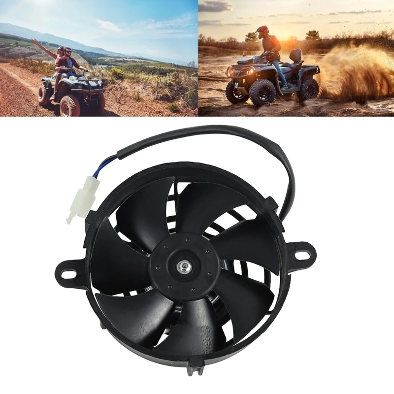 Upgraded Water Fan Convenient Radiator Fan User Friendly Cooling Fan Easy Installation Fan Lightweight Fan for Vehicles