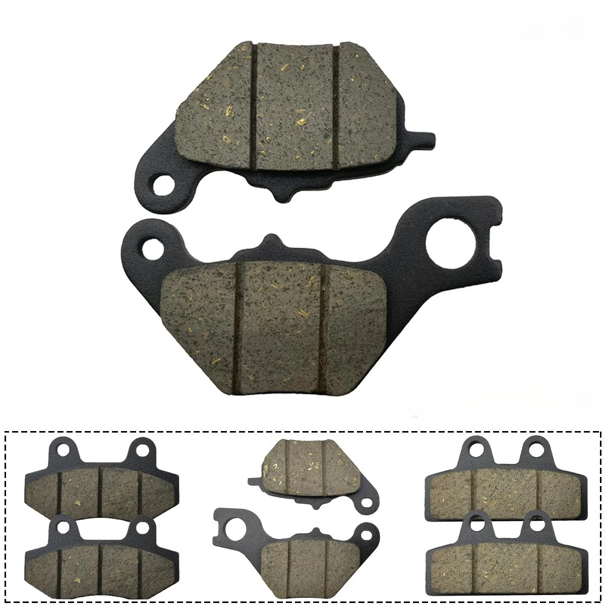 

Motorcycle Front Rear Brake Pads For Super Soco CU3 CU2 CU TC TC-MAX TS RU CUmini Original Accessories--