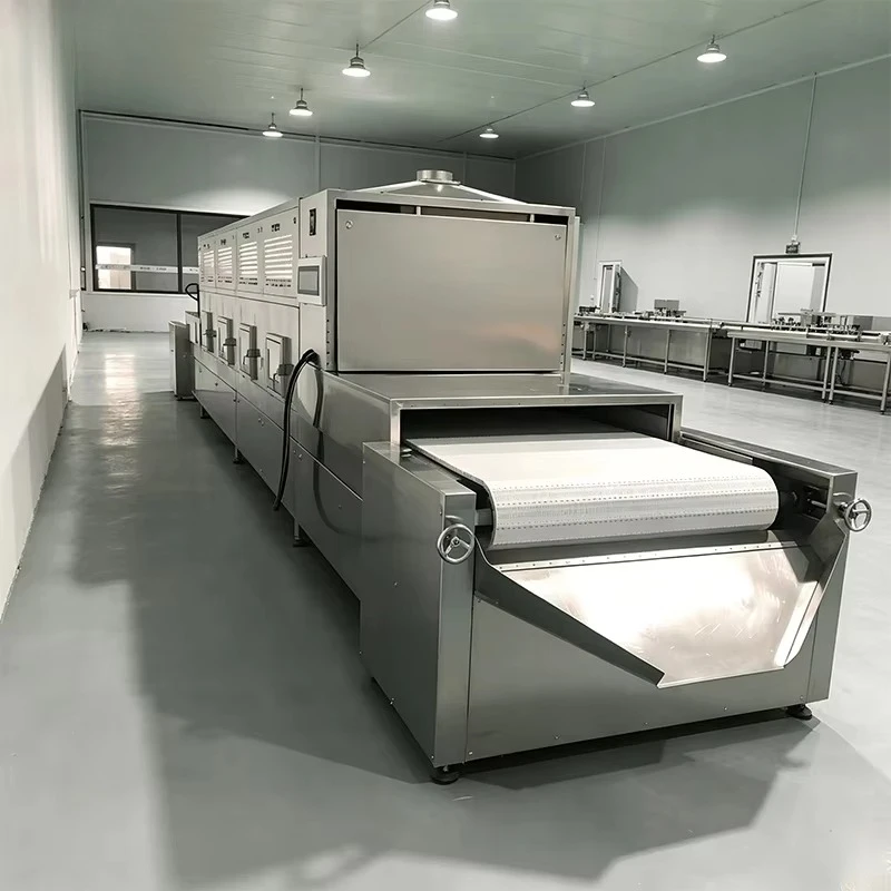 Customized Industrial Electric Microwave Tunnel Sterilization Dryer  Tea Processing Drying and Sterilization Eco-Friendly