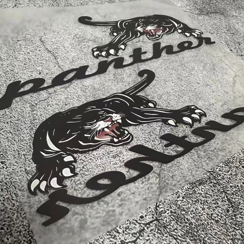 

1SET Panther Waterproof Stickers – 2Pcs Black Panther Vinyl Decals for Car Motorcycle Truck Decor