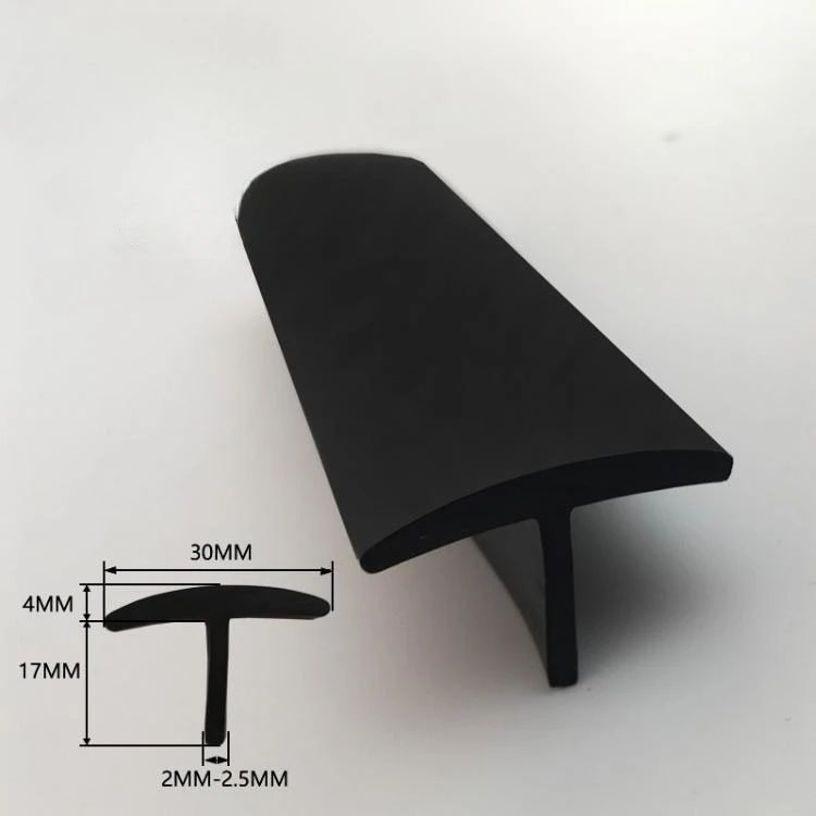 T-Profile Weatherstrip - UV Resistant T-Shaped Seal Strip, T-Seal for Windows and Doors,Automotive,Solar,Home Appliances