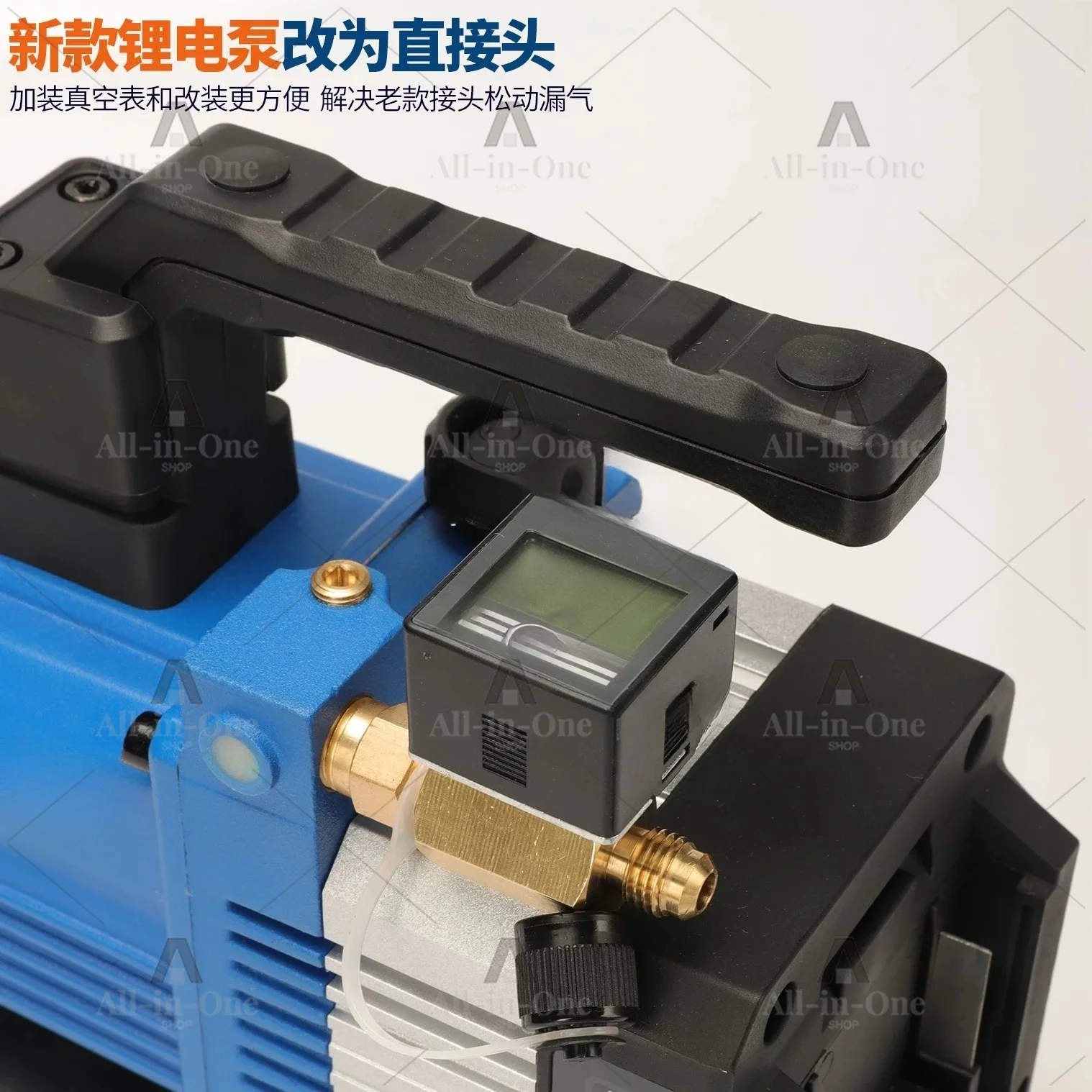 Brushless DC wireless charging pump for R32 air conditioner, bare machine type