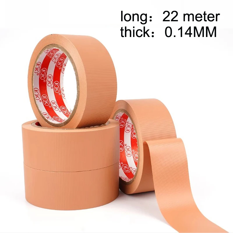 

Knife free tape PVC easy to tear without residual glue Strong viscose packaging sealing waterproof protective tape