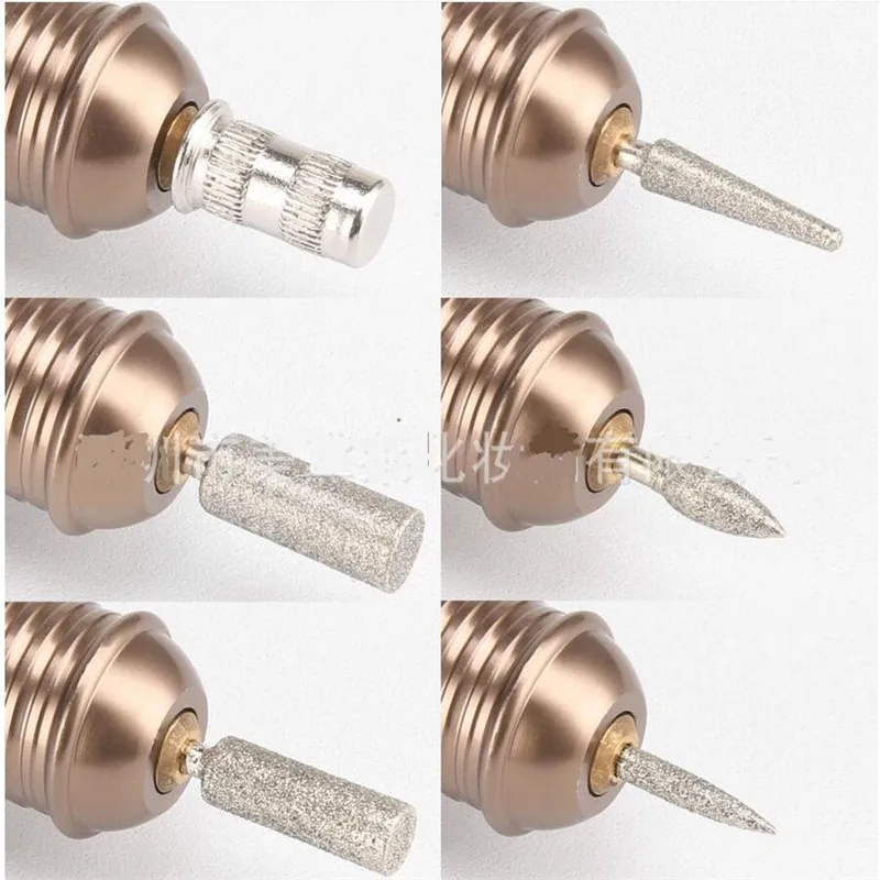 Electric Nail Manicure Kit Care System Pedicure Gel Polish 26000 RPM Fingernail File Drill Shine Salon Toenail Grinder Machine