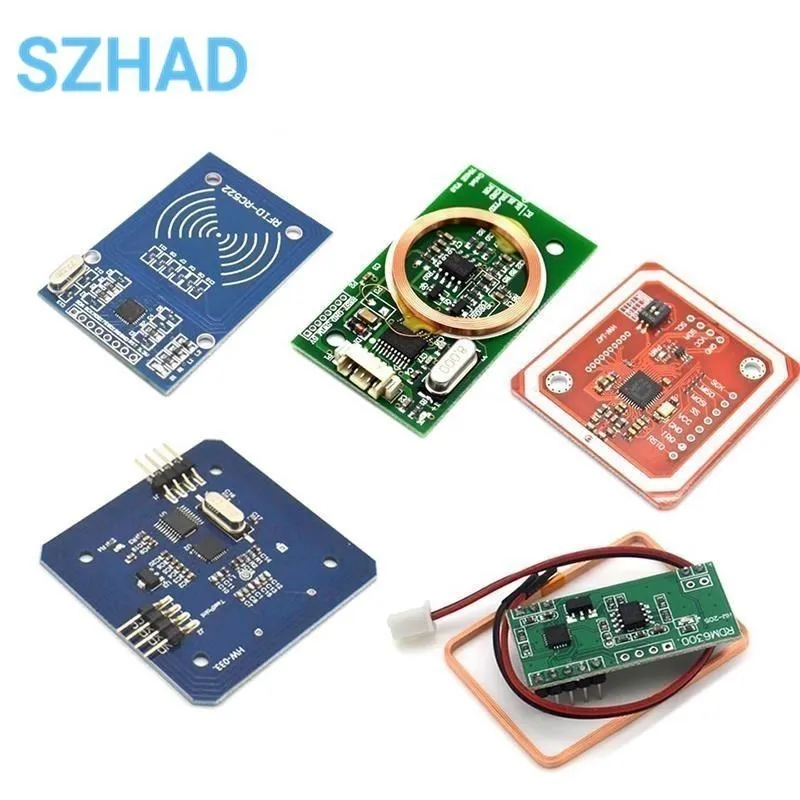 RFID module RC522 MFRC-522 RDM6300 Kits S50 13.56 Mhz 125Khz 6cm With Tags SPI Write & Read for arduino uno 2560