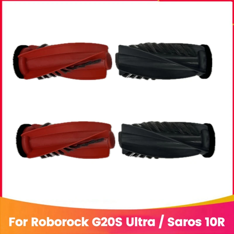 

Dual Main Brush For Roborock Saros 10R / G20S Ultra Vacuum Cleaner Parts Washable Roller Brush Replacement Parts
